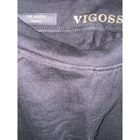 Vigoss Kids Black Cat Embroidered Leggings 6X - Picture 2 of 3